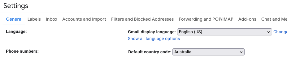 Linking domain to Gmail step 2